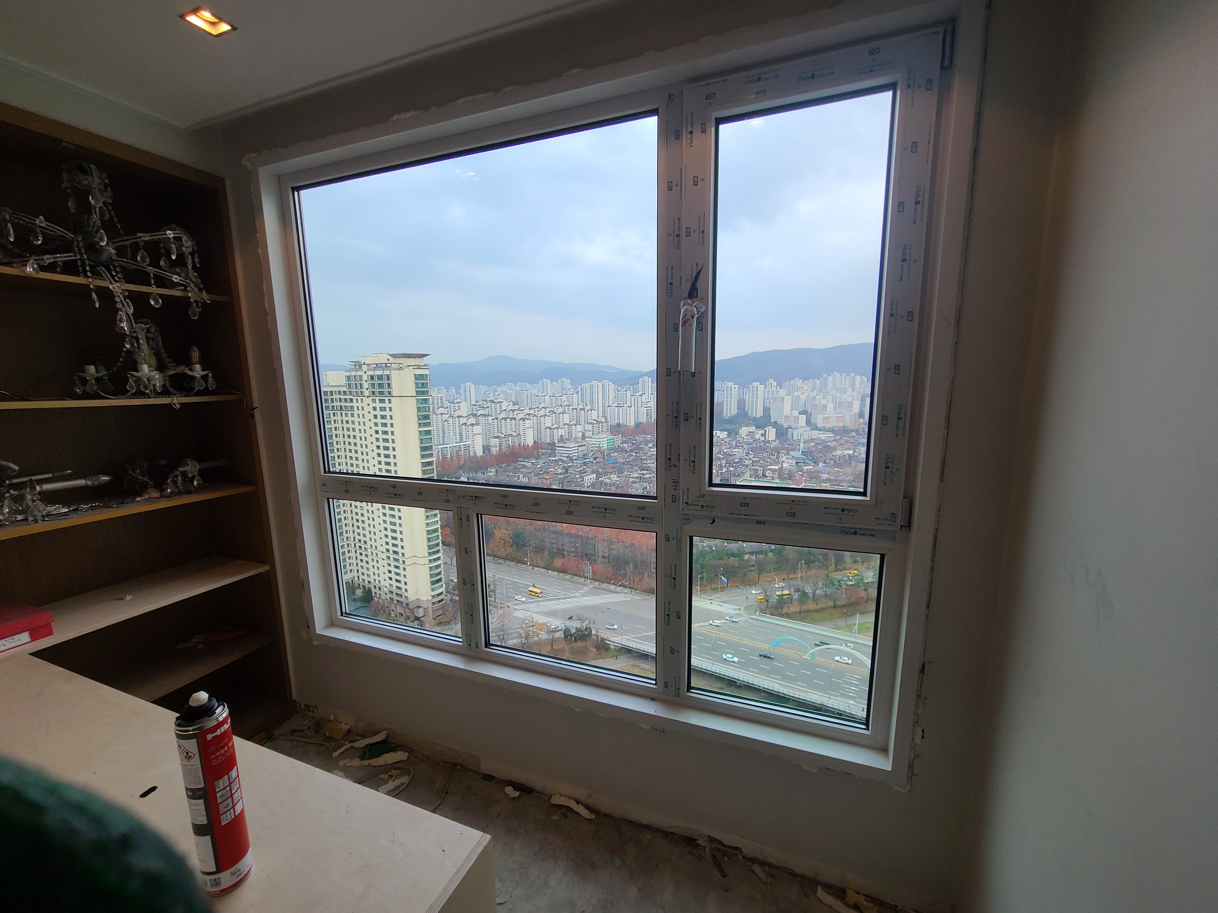 분당 SK파크뷰 612동 3002호 시스템 현장입니다.