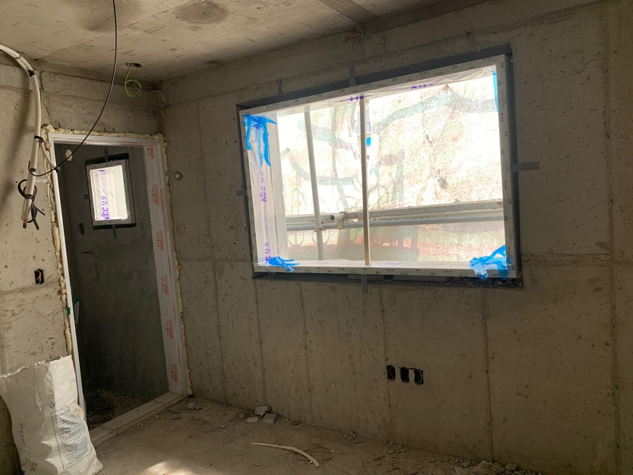 가산동 현장입니다.