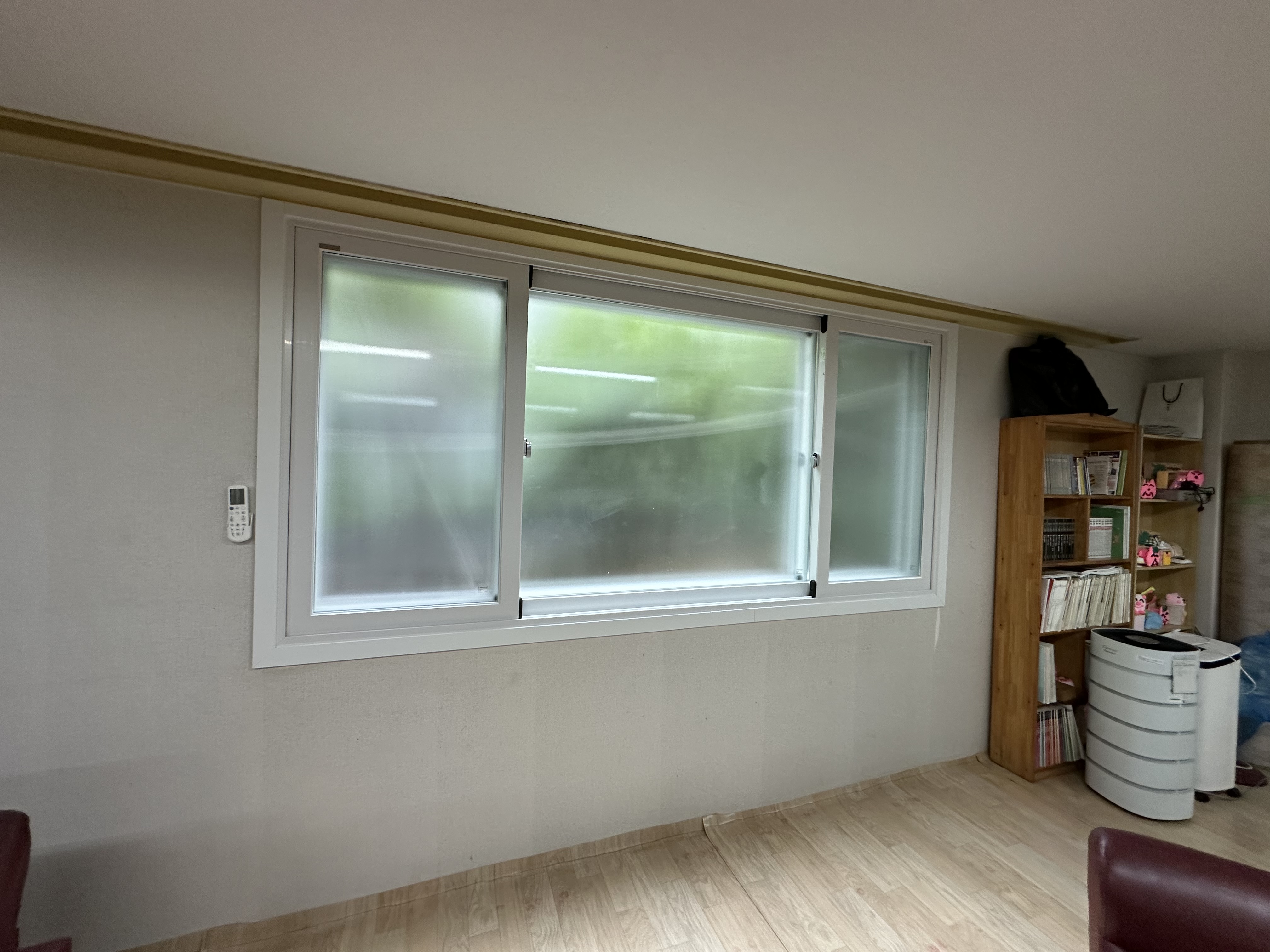 신내건영2차아파트 노인정 KCC창호 교체